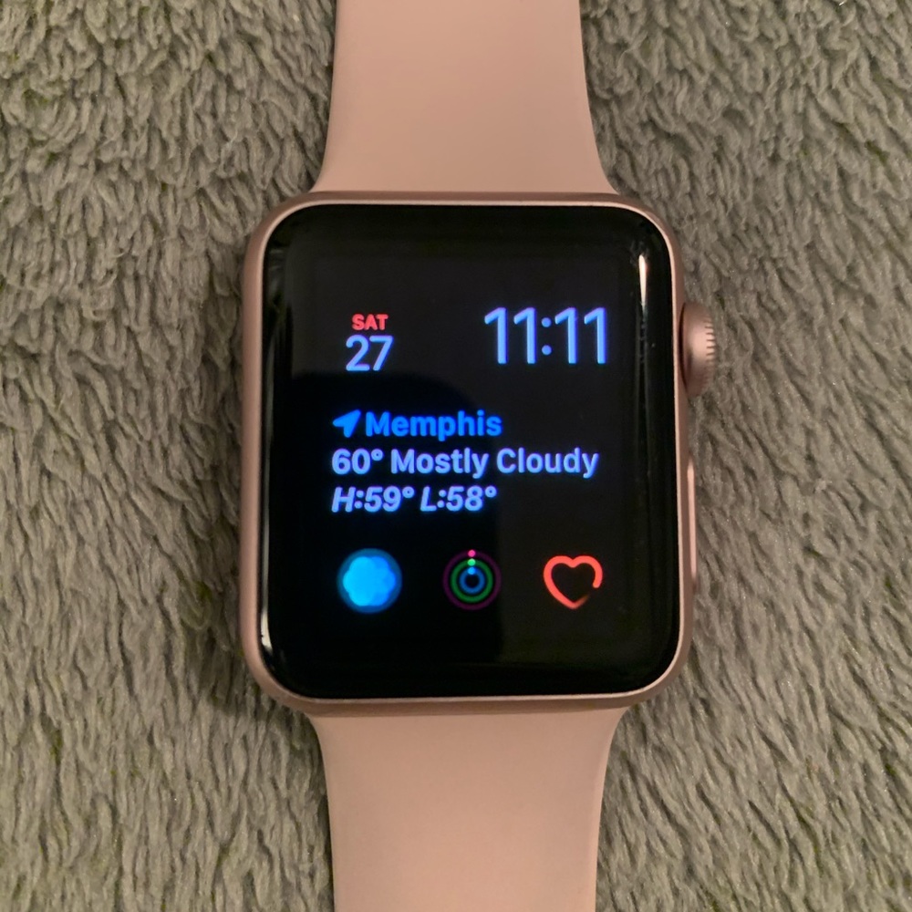 Apple Watch Series 1 - 38 mm - rose gold